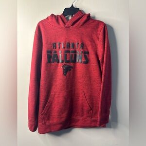 Youth XL Atlanta Falcons Football NFL Long Sleeve Hoodie With Pockets
